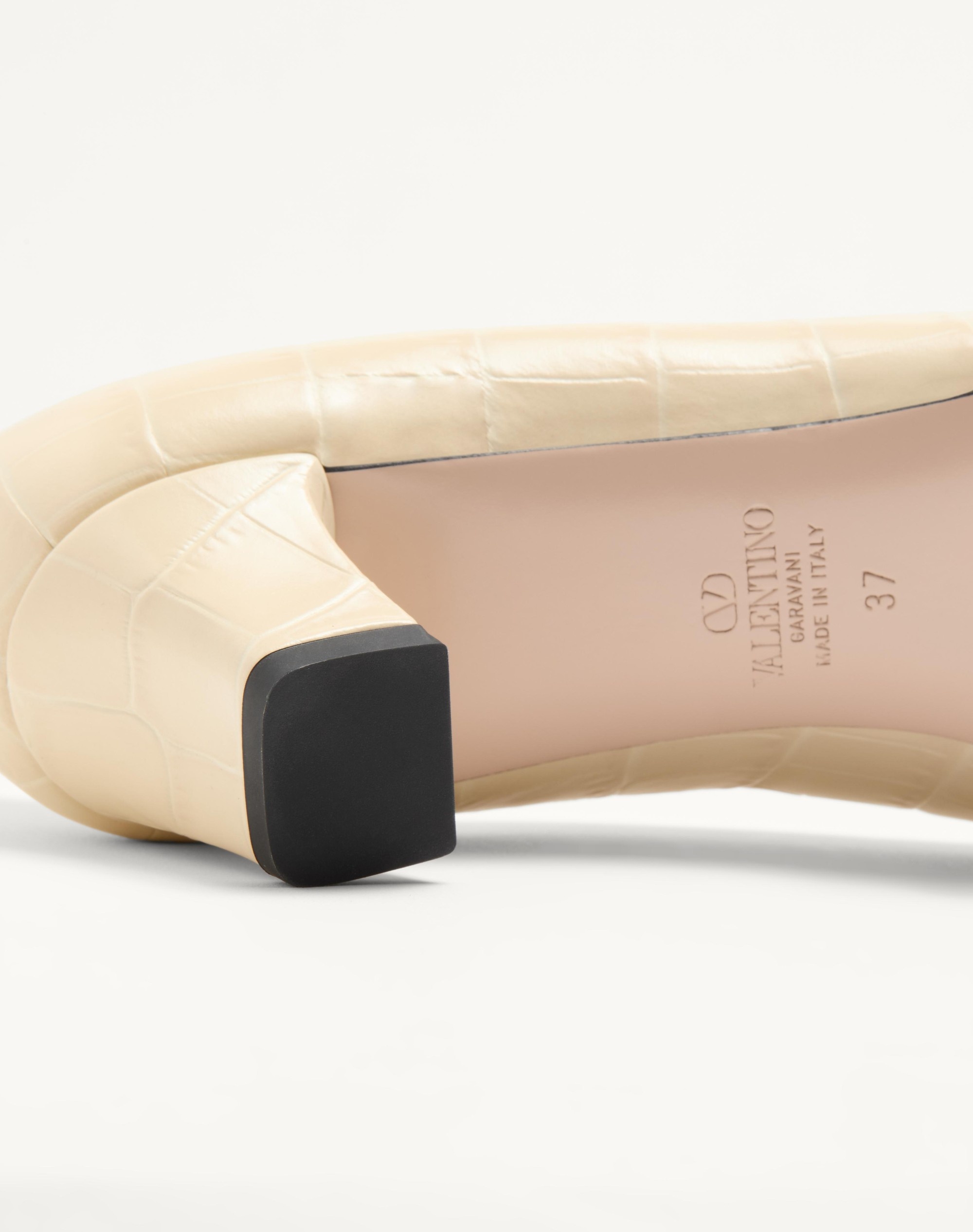 BOWOW DÉCOLLETÉ IN PRINTED CALFSKIN 45MM - 8