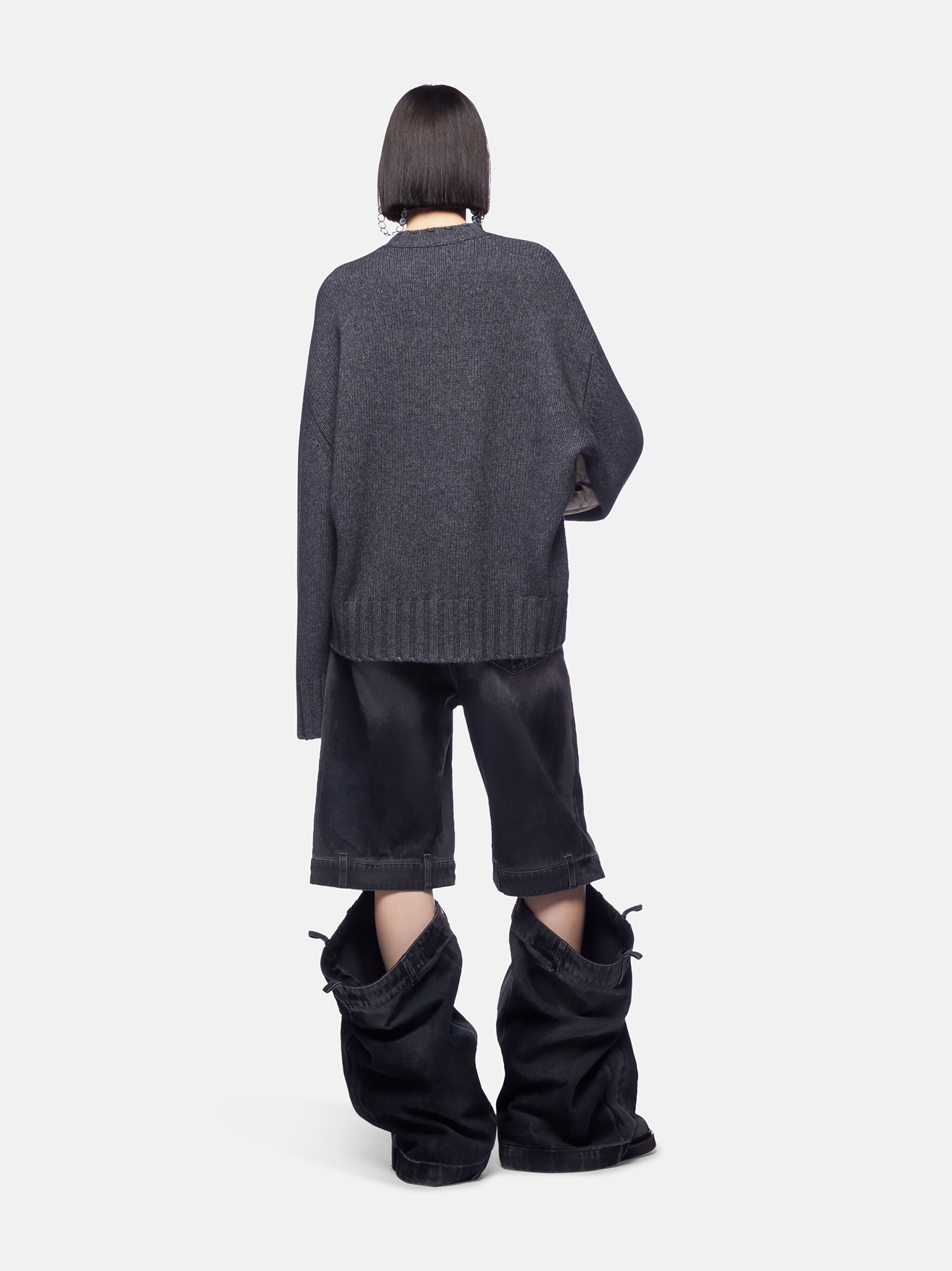 BLACK LONG PANTS - 3
