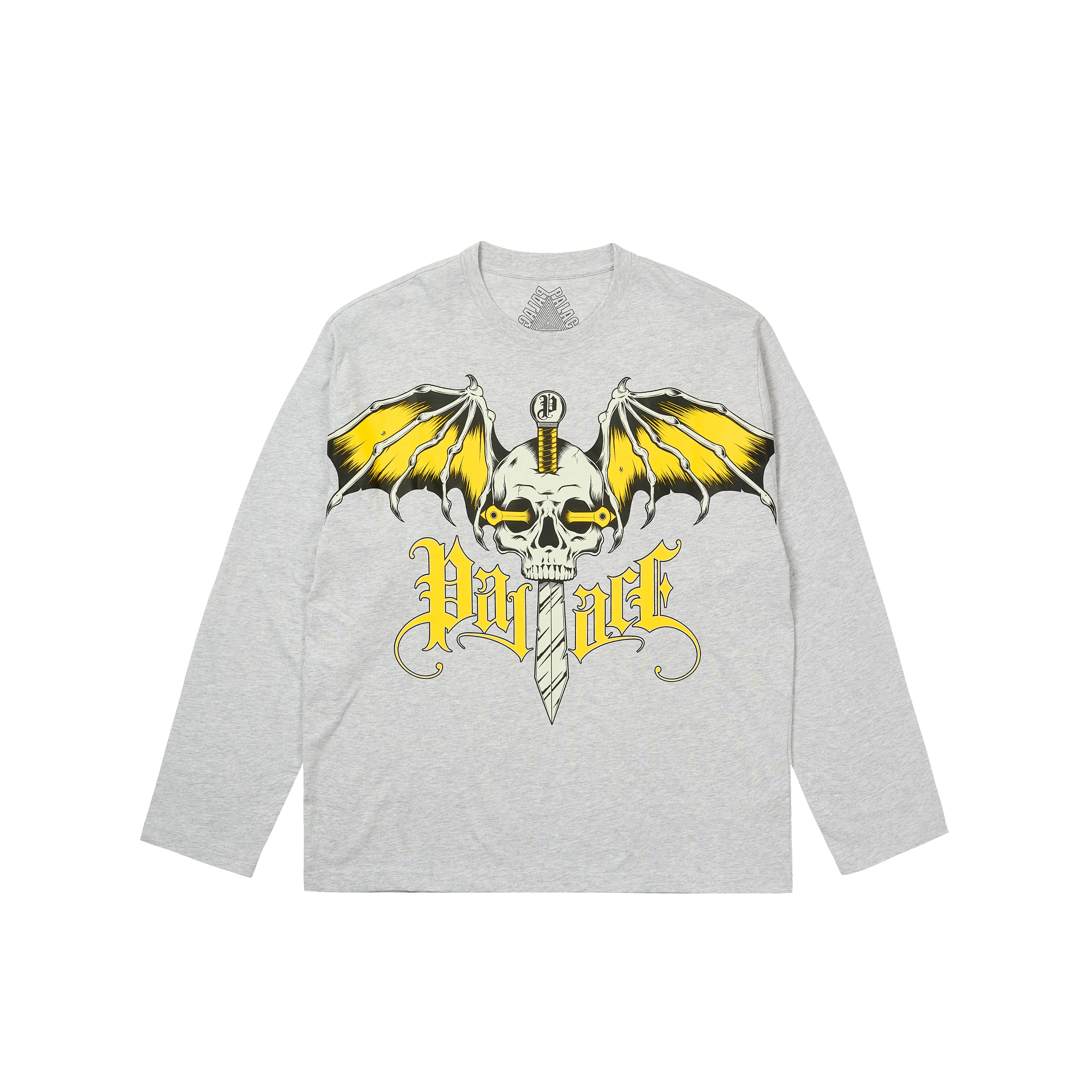WINGSPAN LONGSLEEVE GREY MARL - 1
