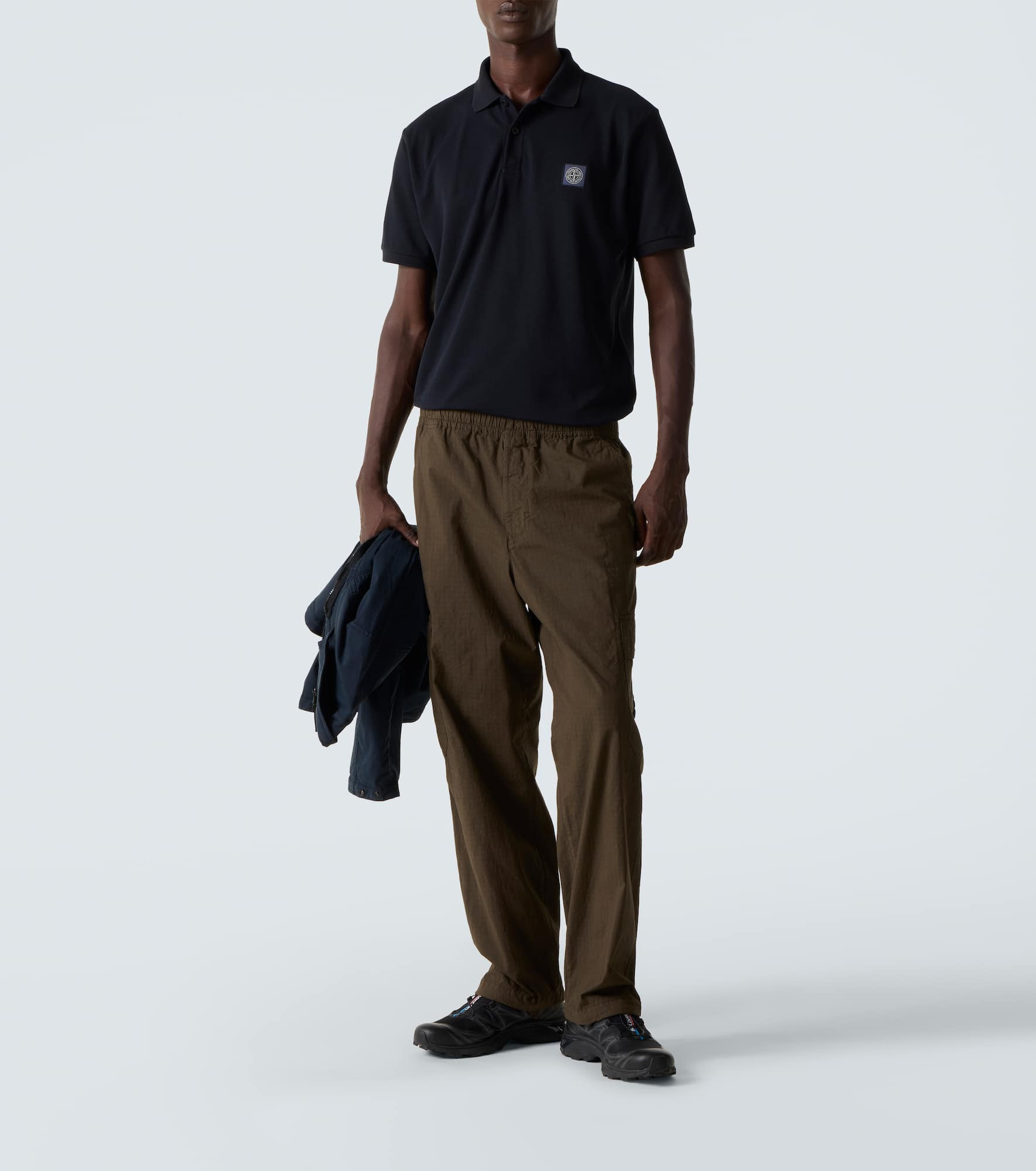 Compass cotton piqué polo shirt - 2