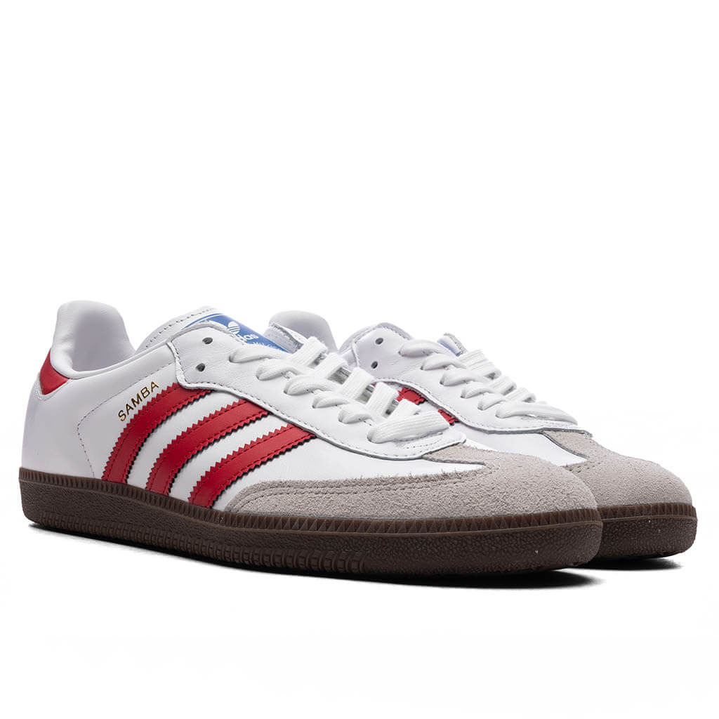 SAMBA OG - CLOUD WHITE/BETTER SCARLET/GUM - 2