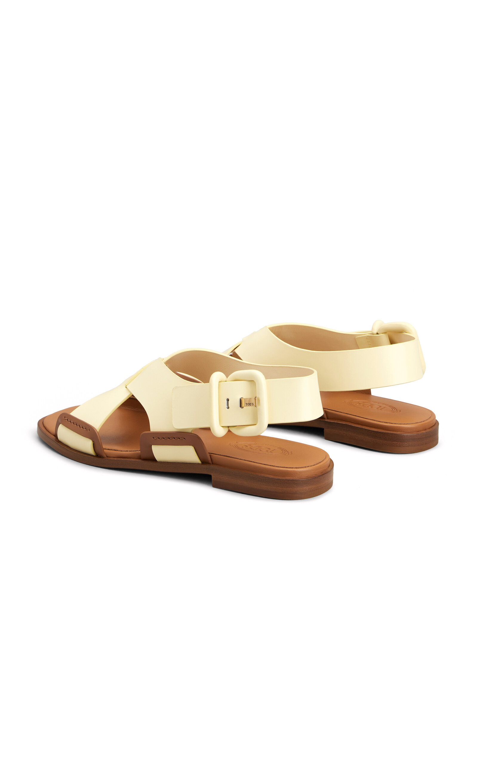 Leather Sandals yellow - 4