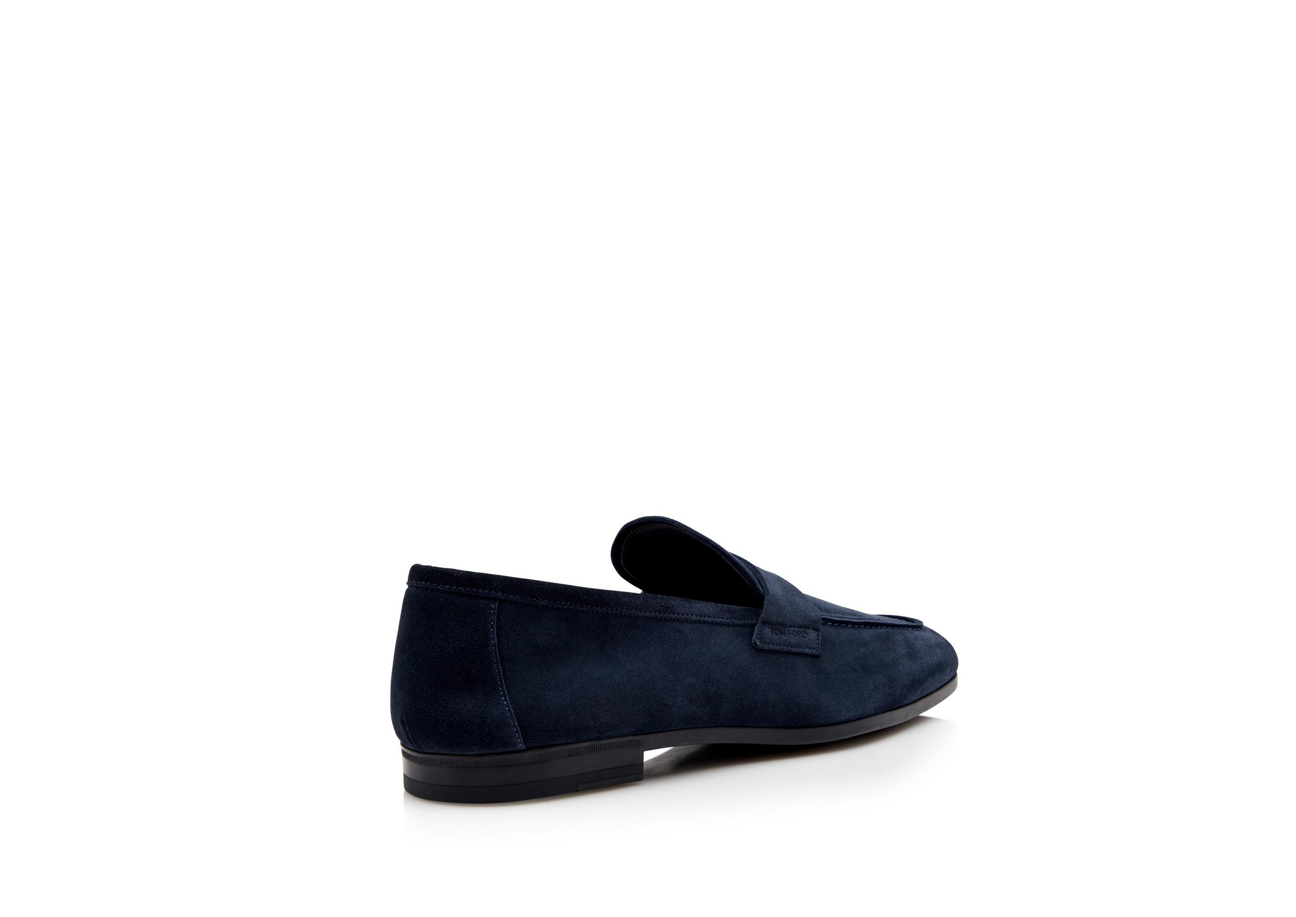 SUEDE SEAN TWISTED BAND LOAFER - 3