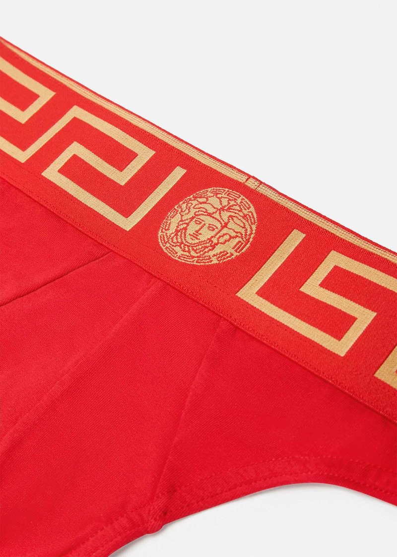 VERSACE Greca Border Thong outlook