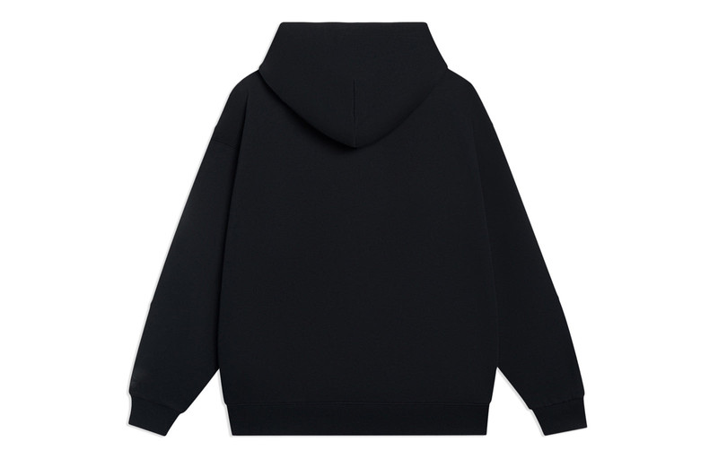 Li-Ning Li-Ning Logo Hoodie 'Black' AWDR498-11 outlook