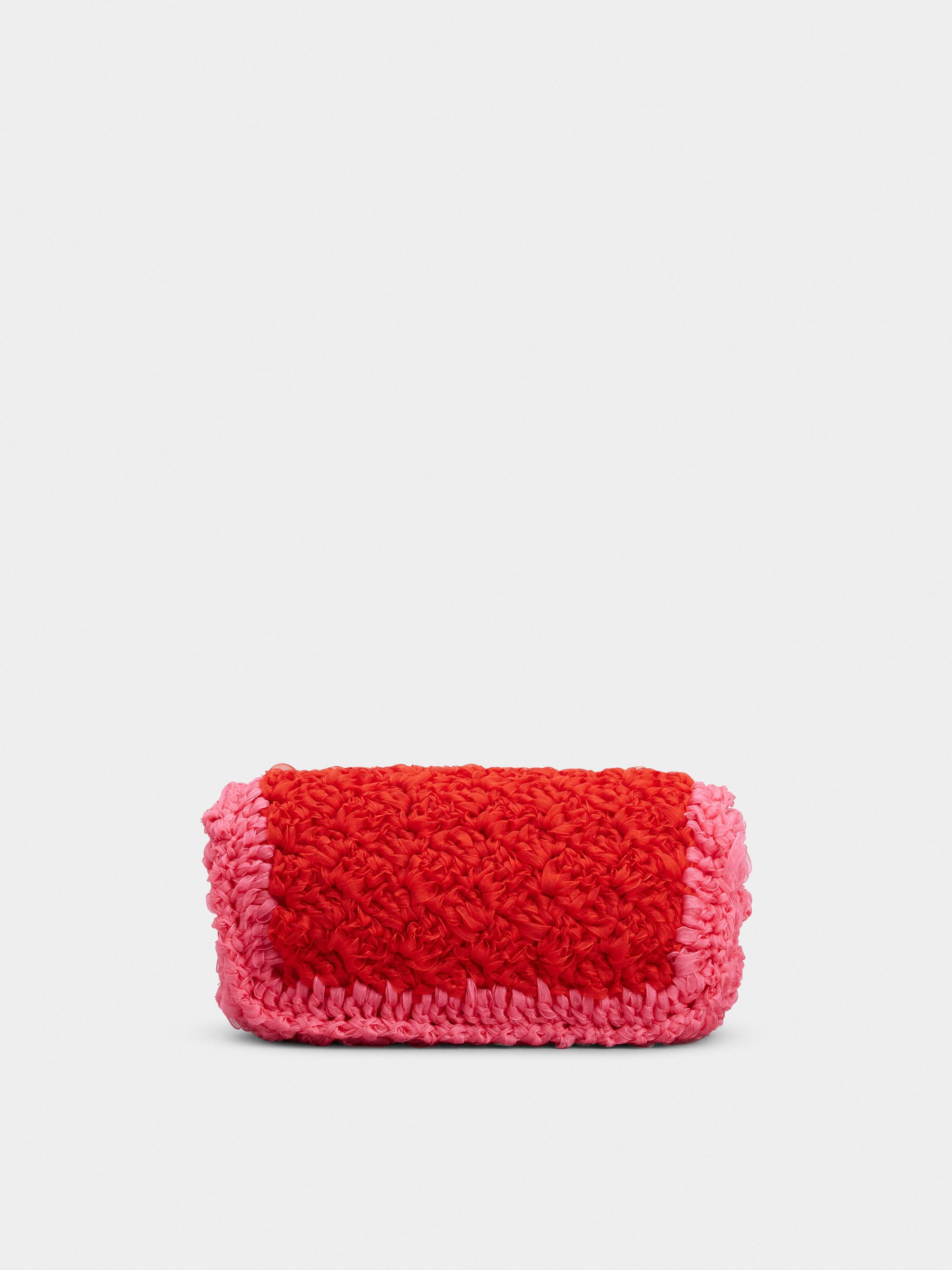 Viv' Choc Organza Jewel Mini Bag in Fabric - 5