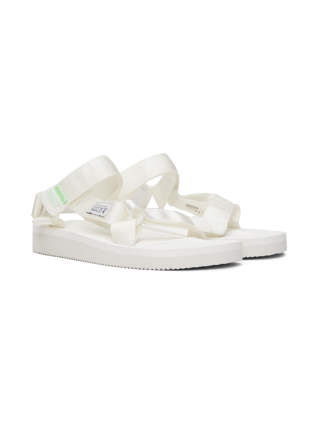 White DEPA-Cab Sandals - 4