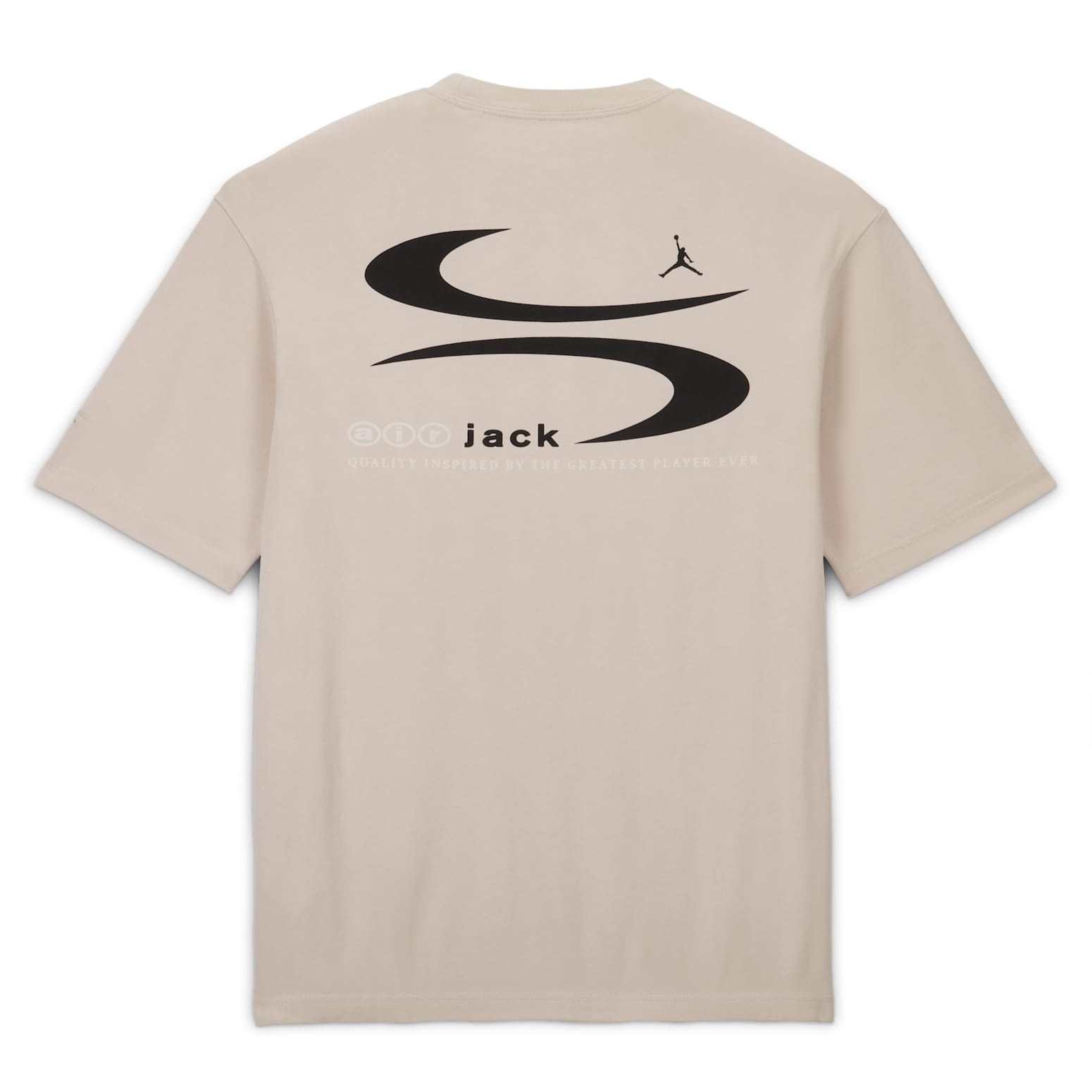 Air Jordan x Travis Scott T-Shirt Asia Sizing 'Light Bone' DZ5511-072 - 2