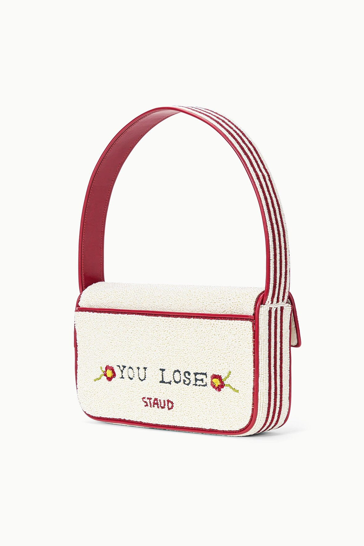 STAUD TOMMY BEADED BAG DERBY - 3