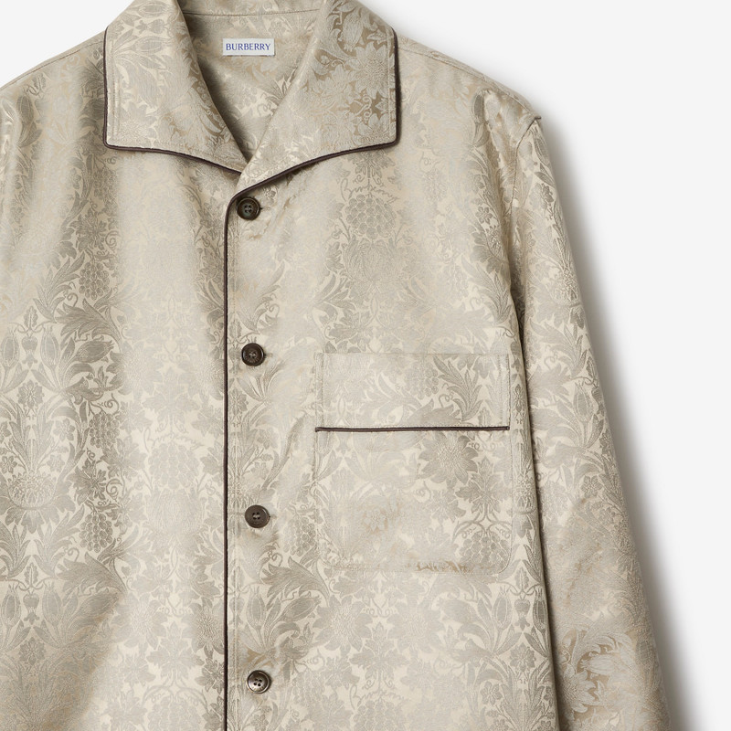 Sunflower Silk Pyjama Shirt 4