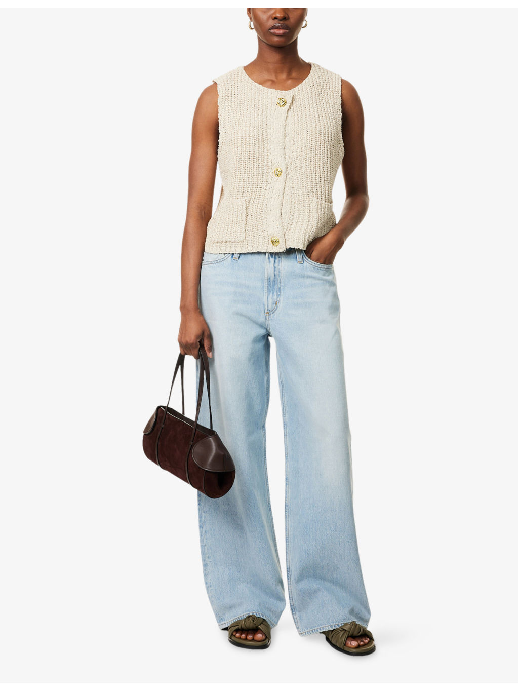 Lex Wide-Leg Denim Jeans - 2