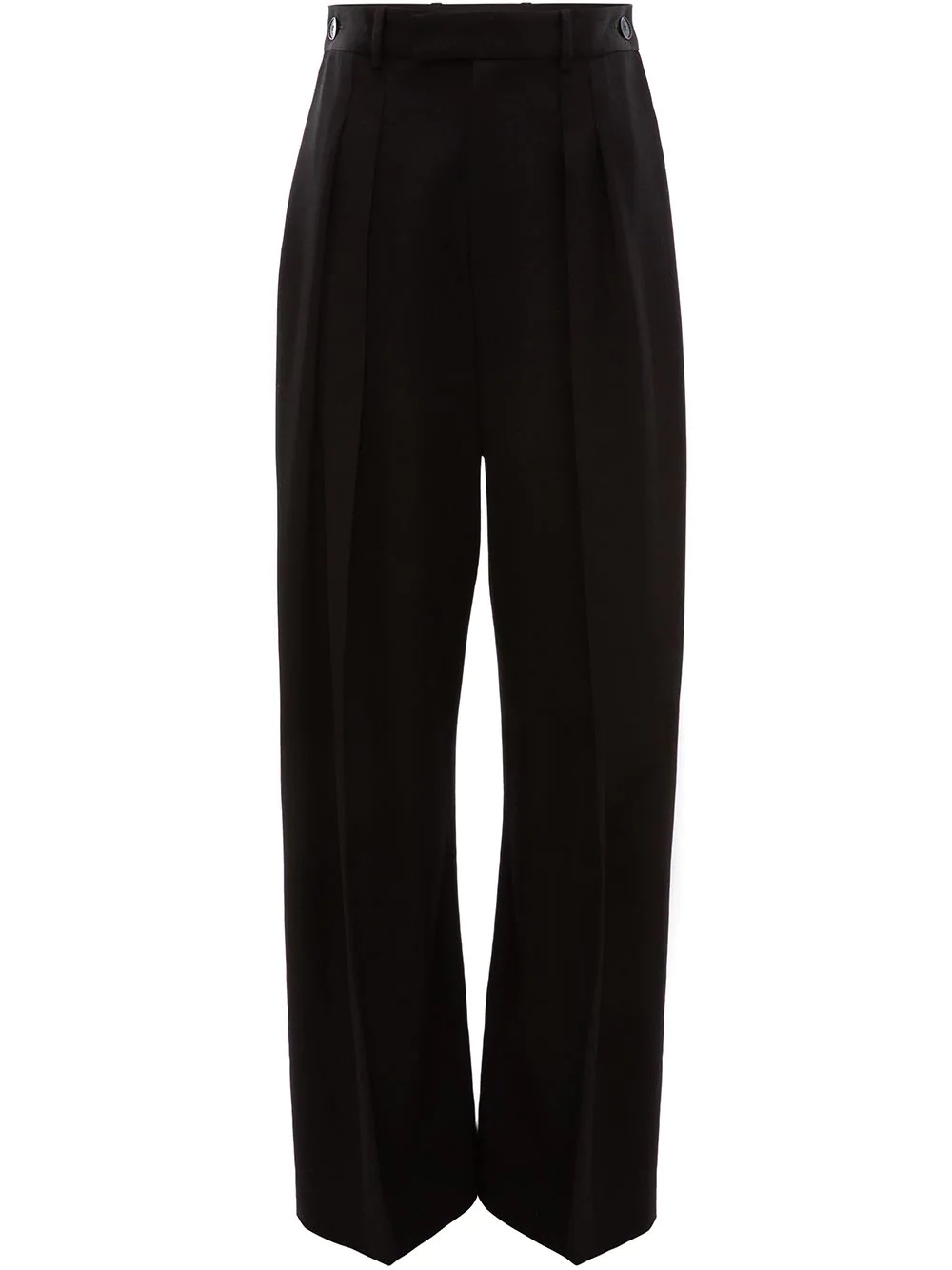 high waisted wide leg trousers - 1