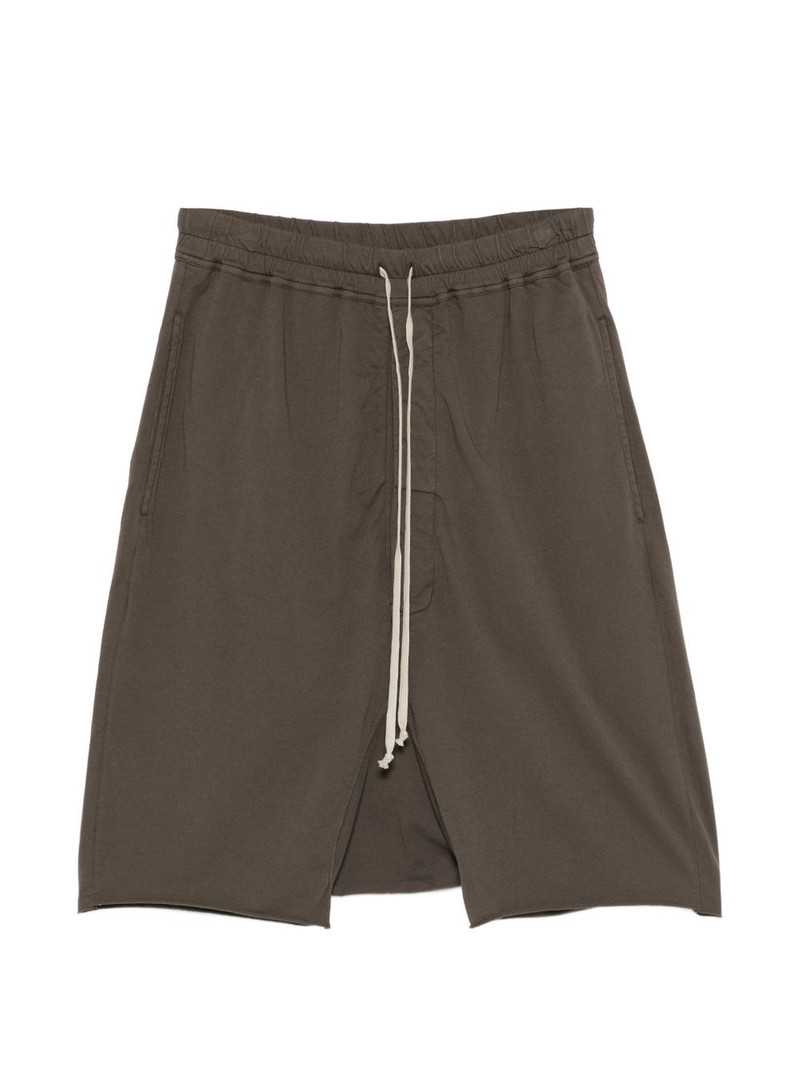 drawstring split shorts 1