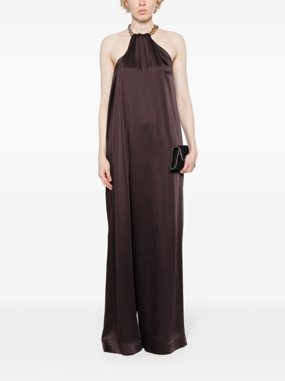 chain-link-detail jumpsuit - 2