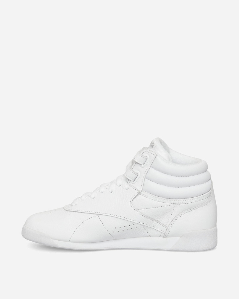 Reebok Women's Freestyle Hi Sneakers Intense White / Silver outlook