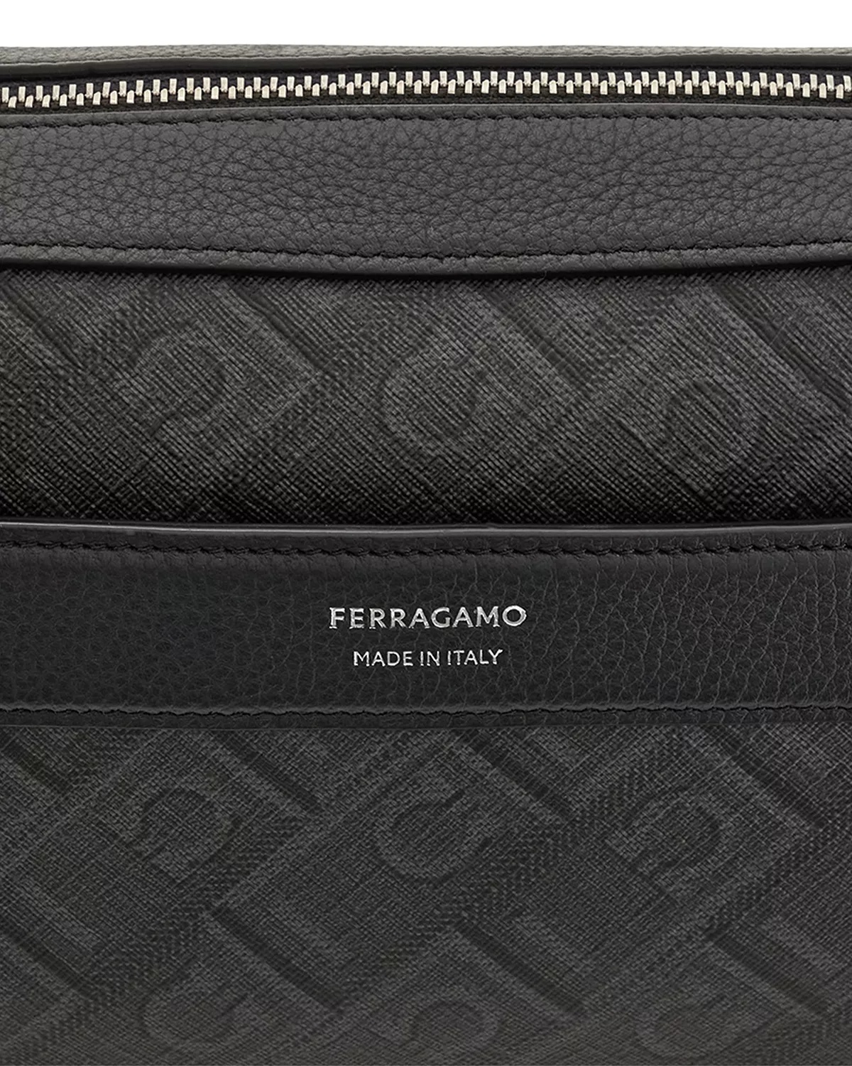 Monogram Canvas & Leather Crossbody Bag - 7