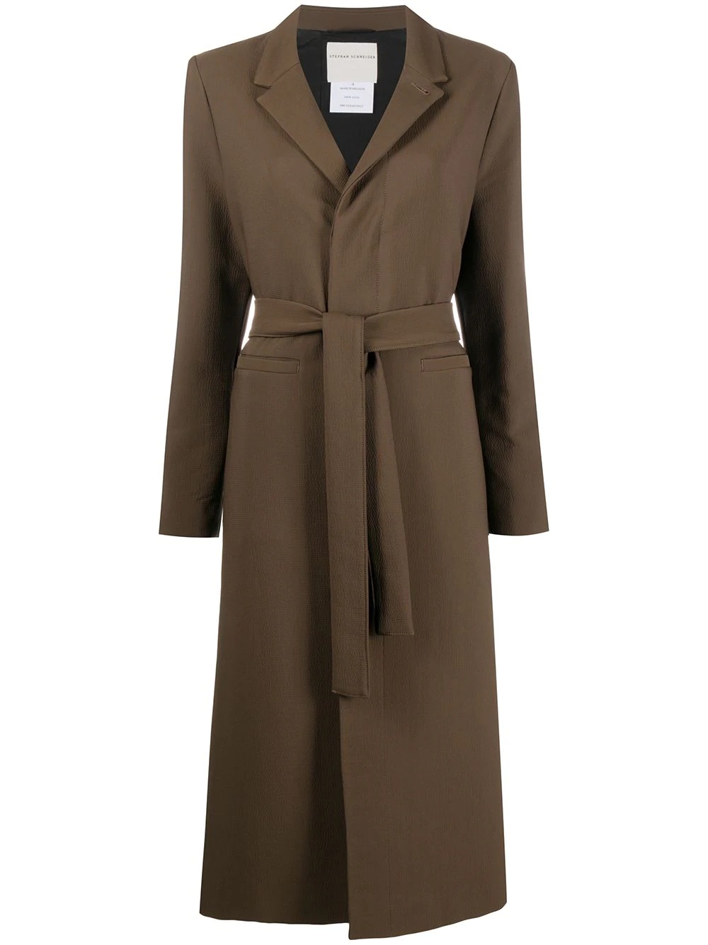 Lexicon belted coat - 1