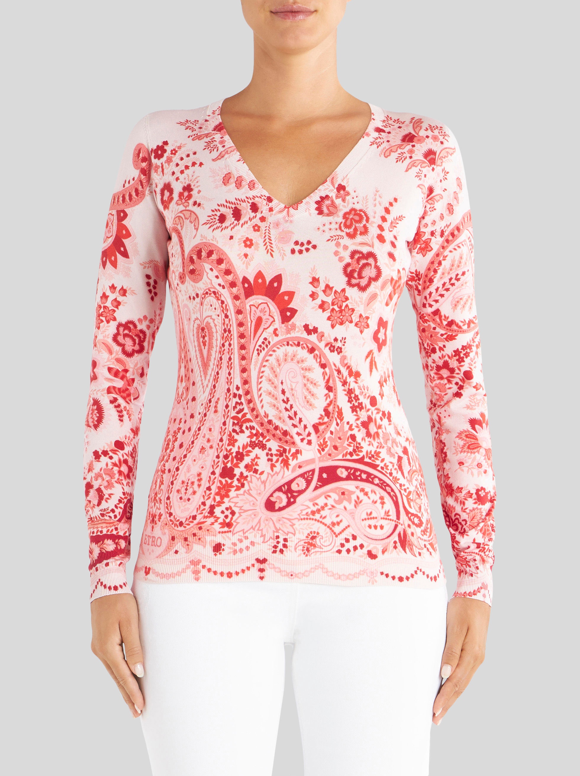 PAISLEY PATTERN JUMPER - 2