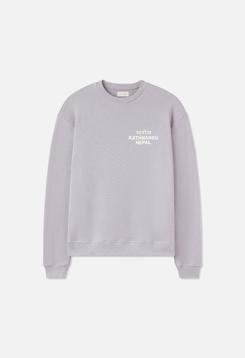 NEPAL OVERSIZED CREWNECK PULLOVER 1