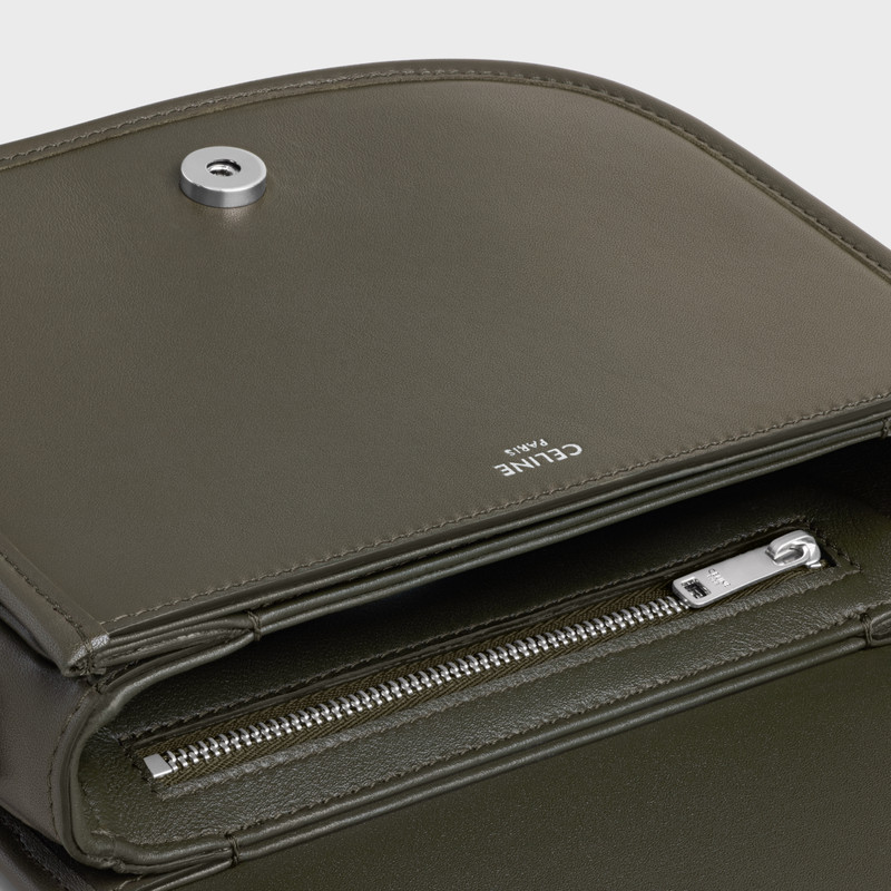 SMALL BESACE STRAP TRIOMPHE in SUPPLE NATURAL CALFSKIN 5