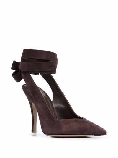 THE ATTICO Venus suede pumps outlook