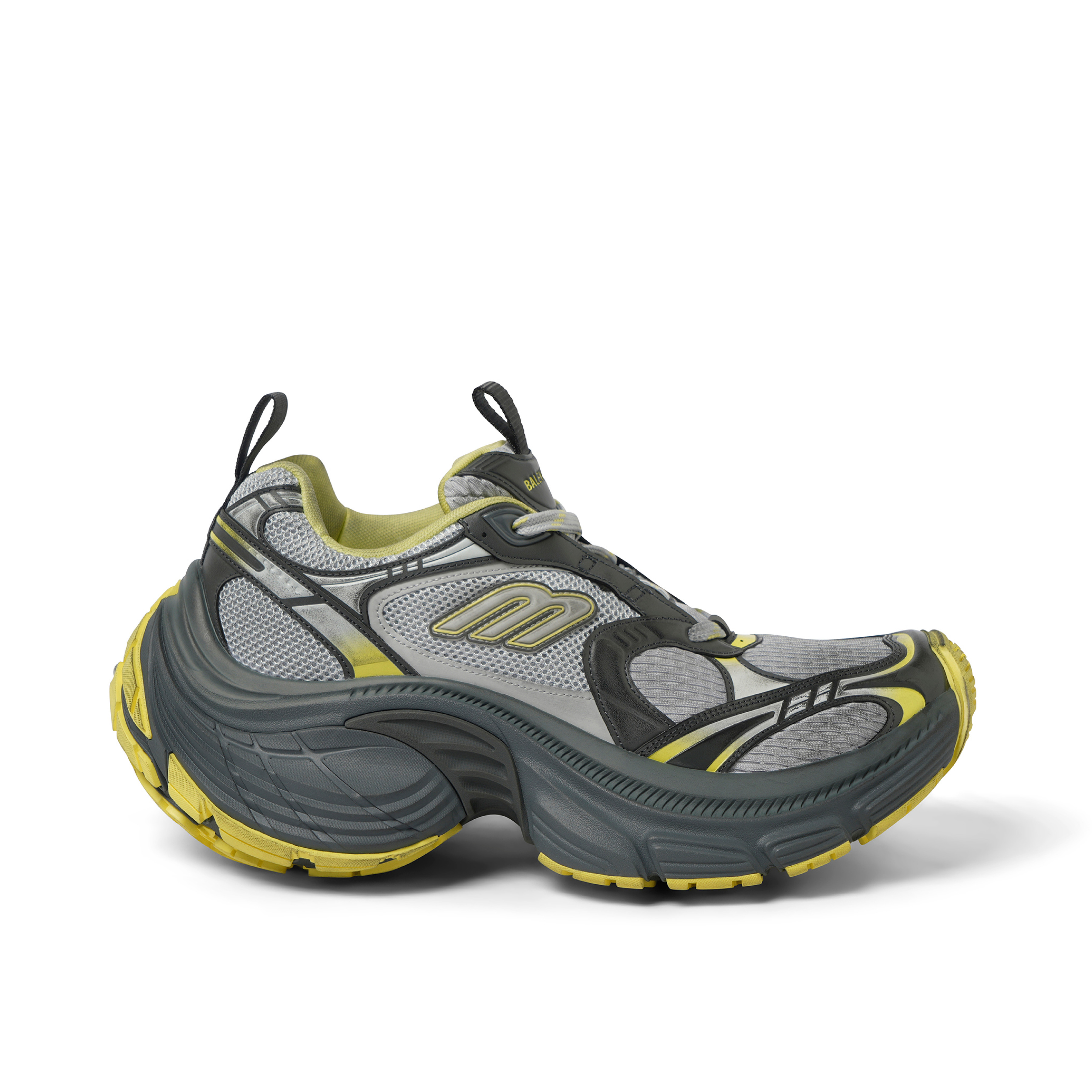 10XL Sneaker in Grey/Yellow - 1