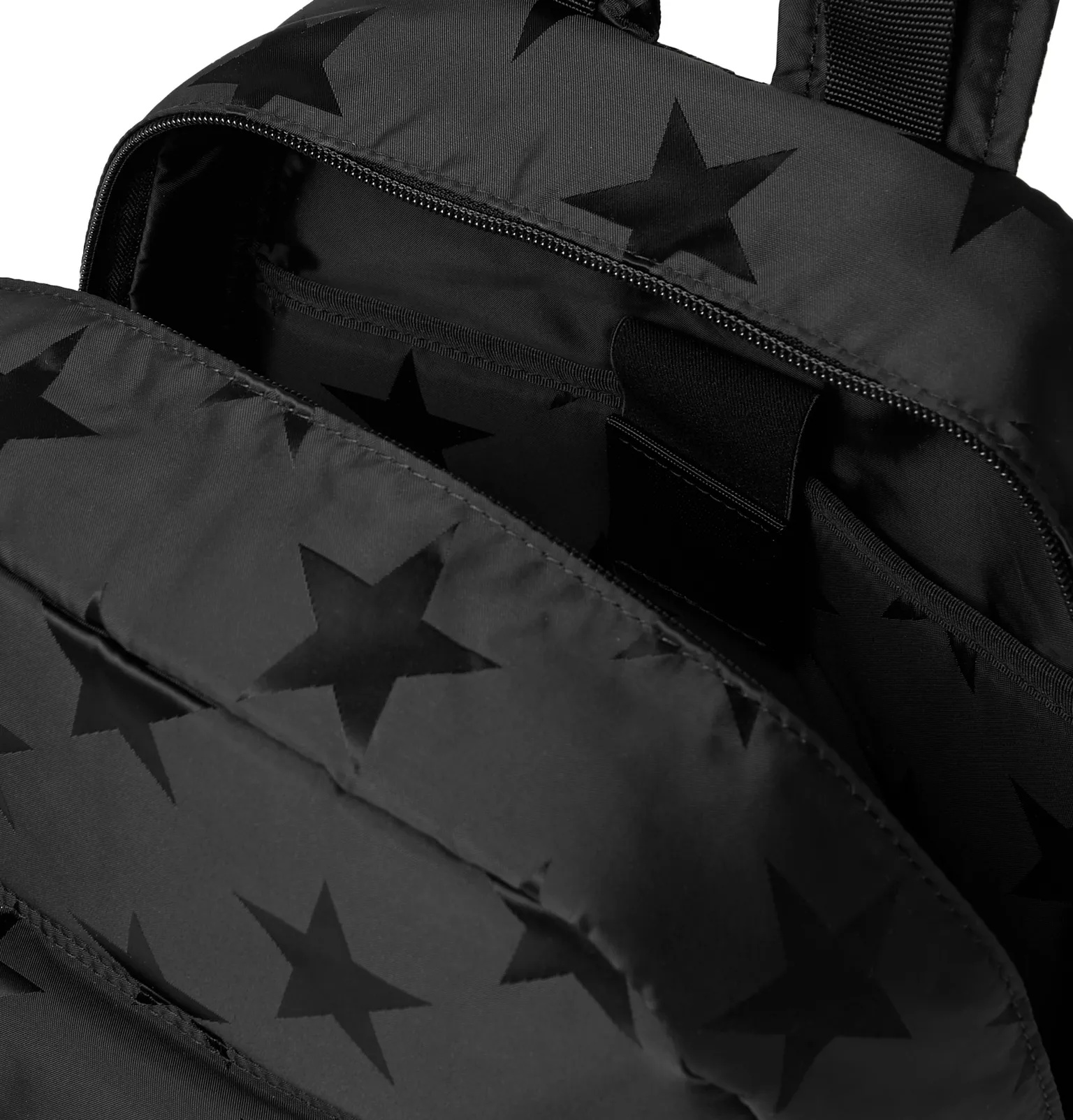 Star-Print Nylon Backpack - 3