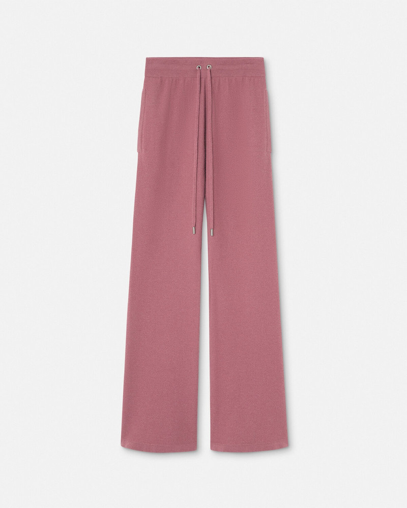 Wool-Blend Flared Towel Pants - 1