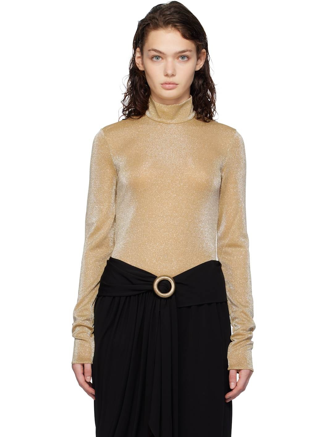 Gold Long Sleeve T-shirt - 1