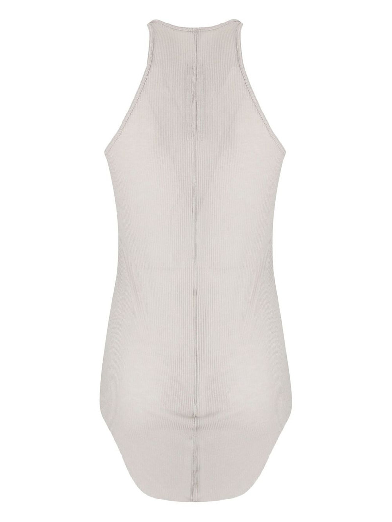 Rick Owens ribbed round-neck top outlook