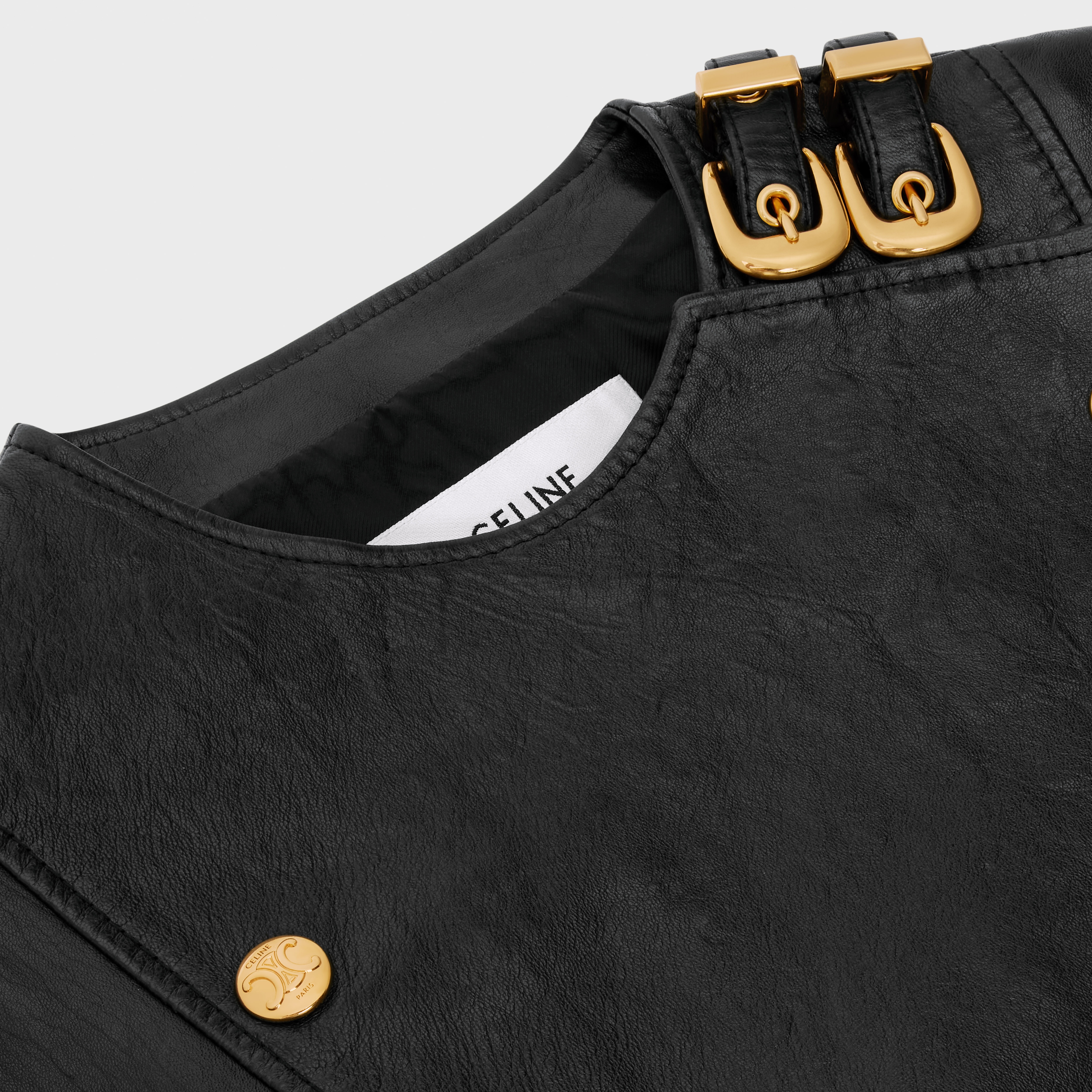 Two-button jacket in soft Lambskin - 3