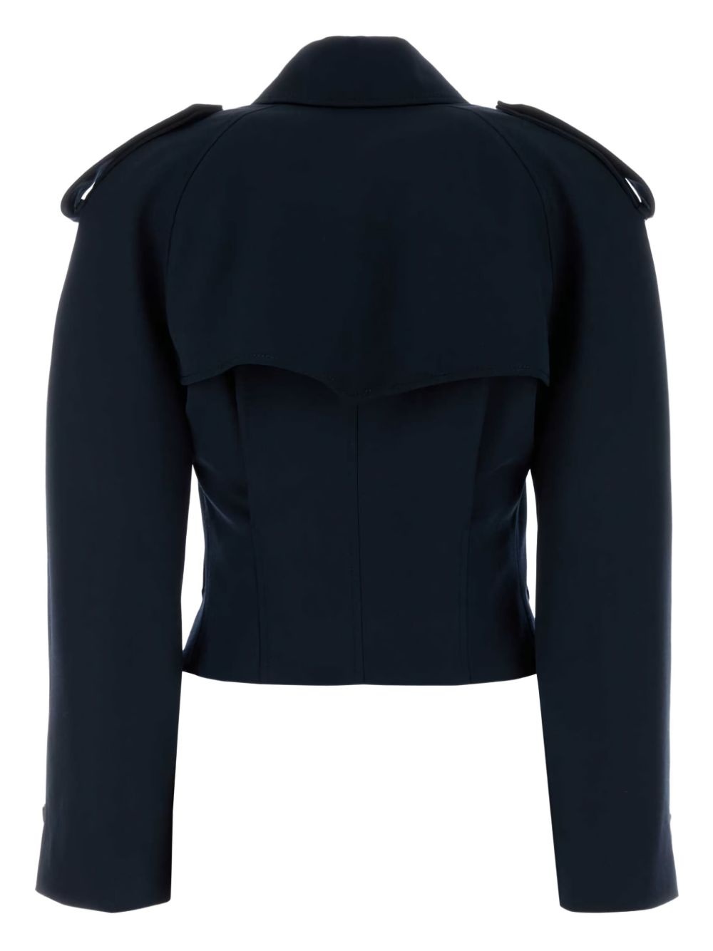 double-breasted wool jacket - 2