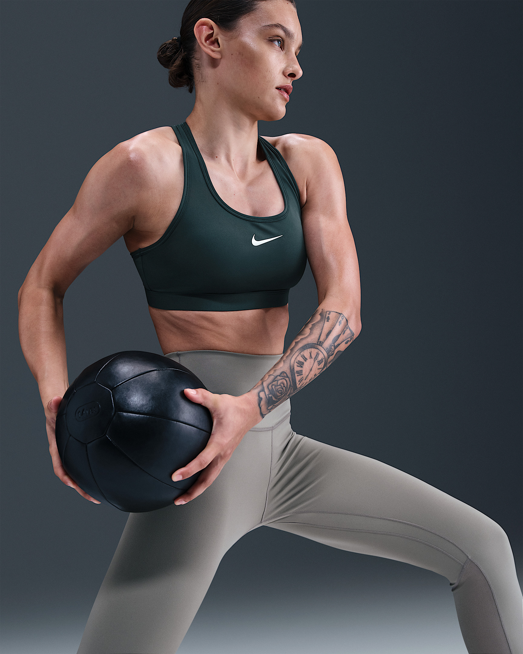 Nike Swoosh Medium Support Women's Padded Sports Bra - 3