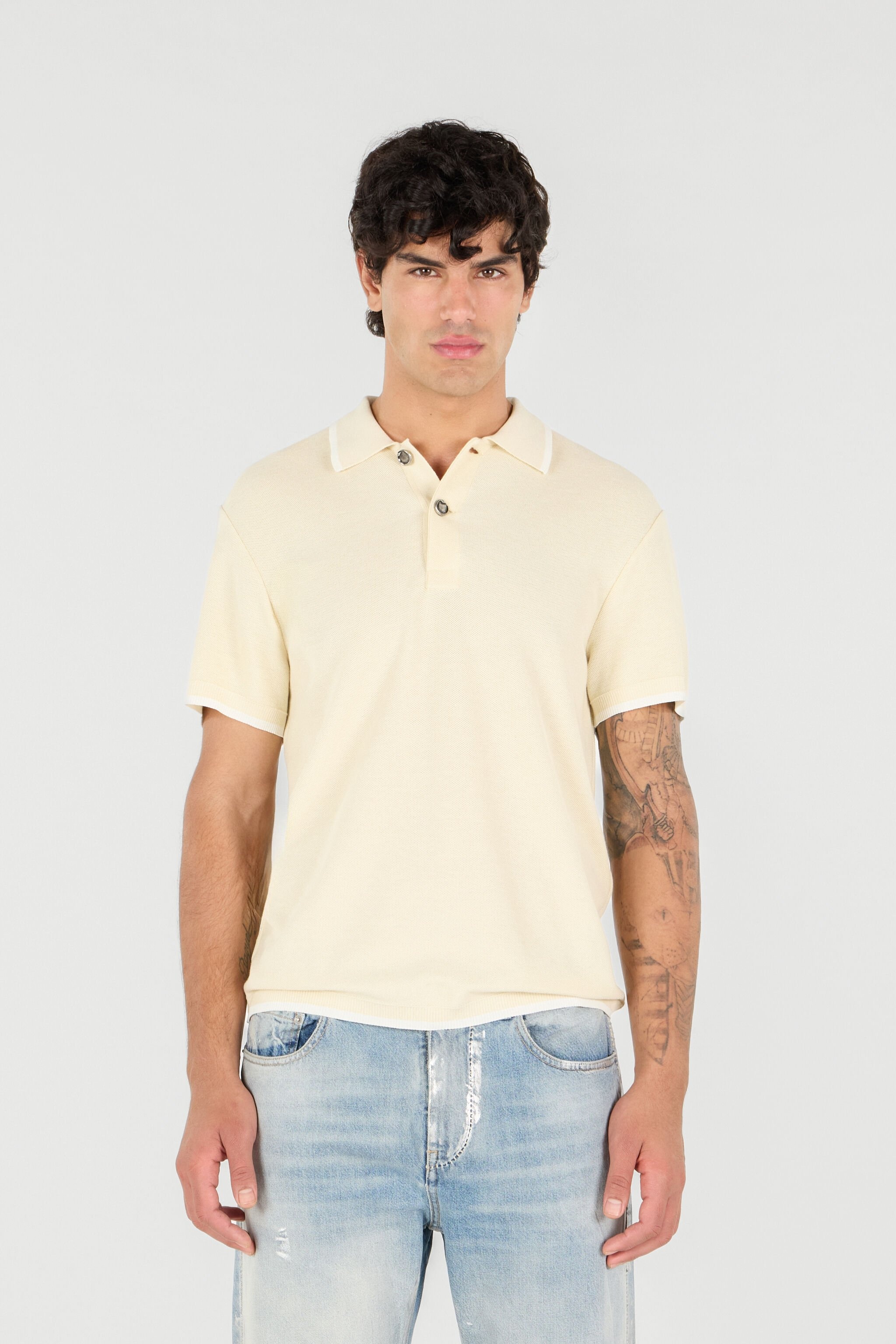 Man Cotton Polo - 3