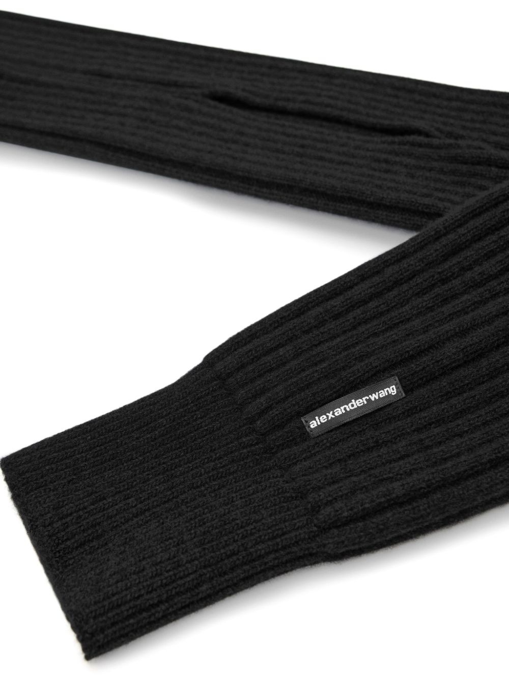 sleeved ribbed scarf - 2