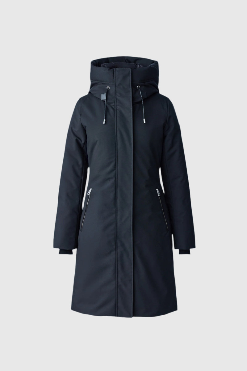 SHILOH-NFZ 2-in-1 fitted down coat with removable bib 1
