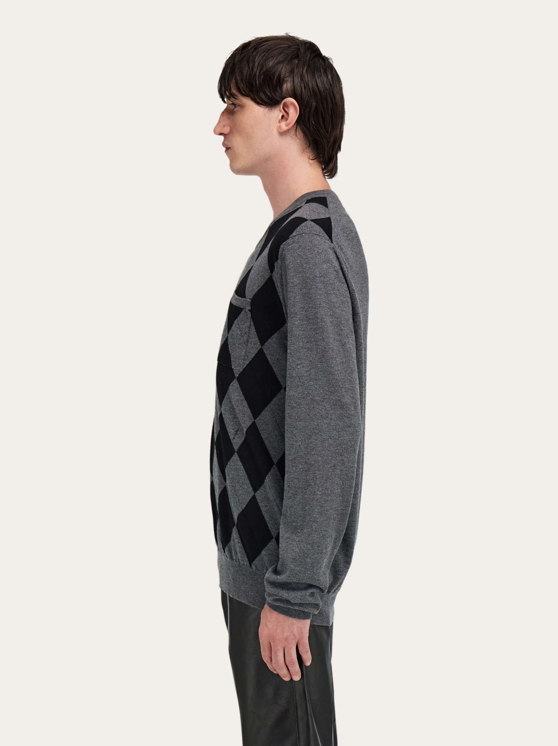V-neck sweater - 3
