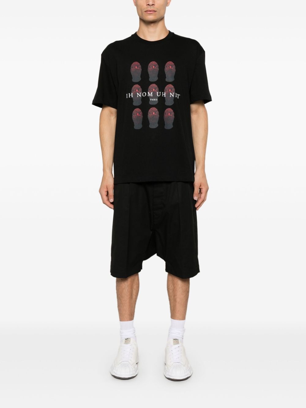 Red Masks-print T-shirt - 4