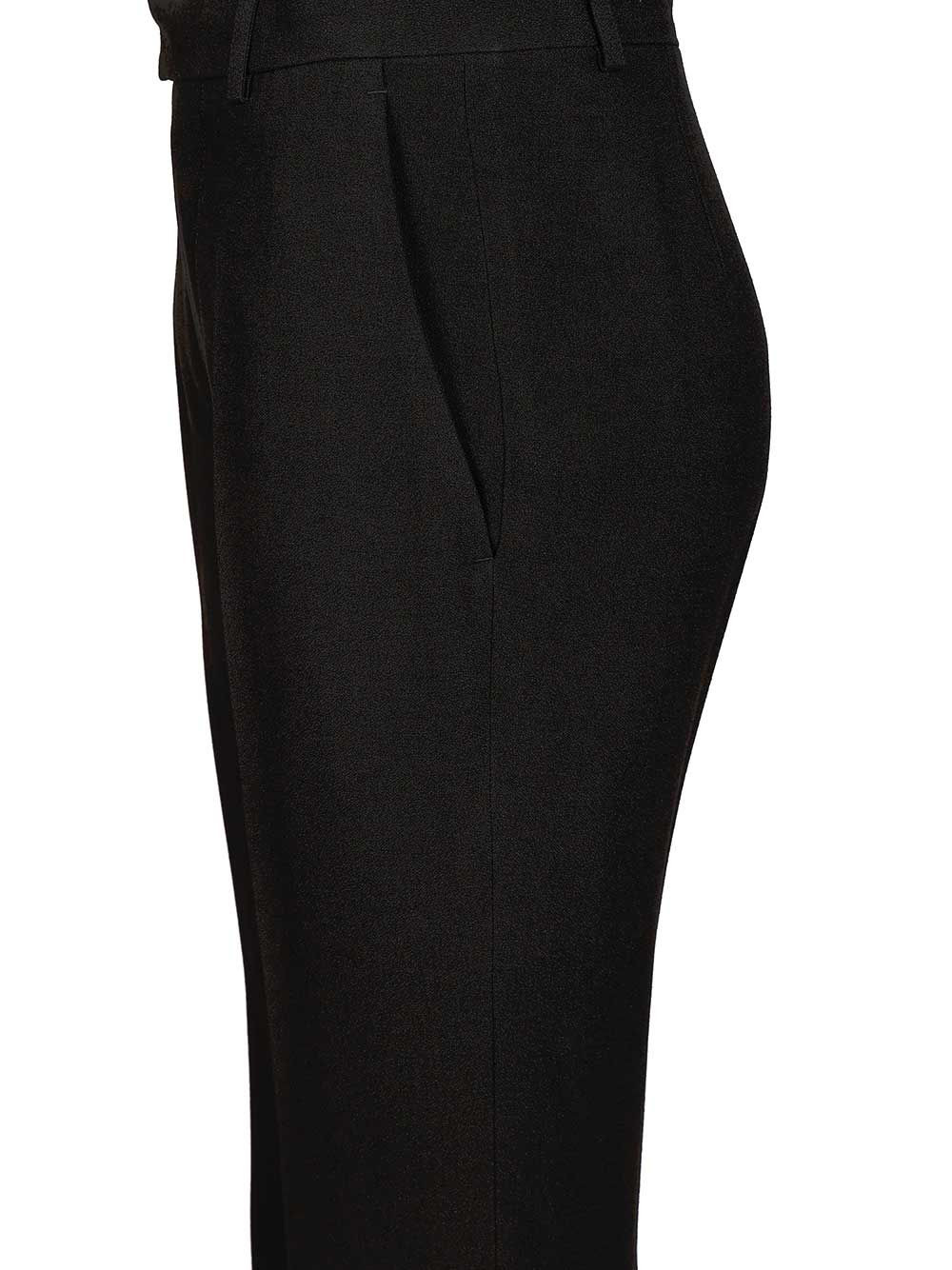Flared Pants Jeans Black - 4