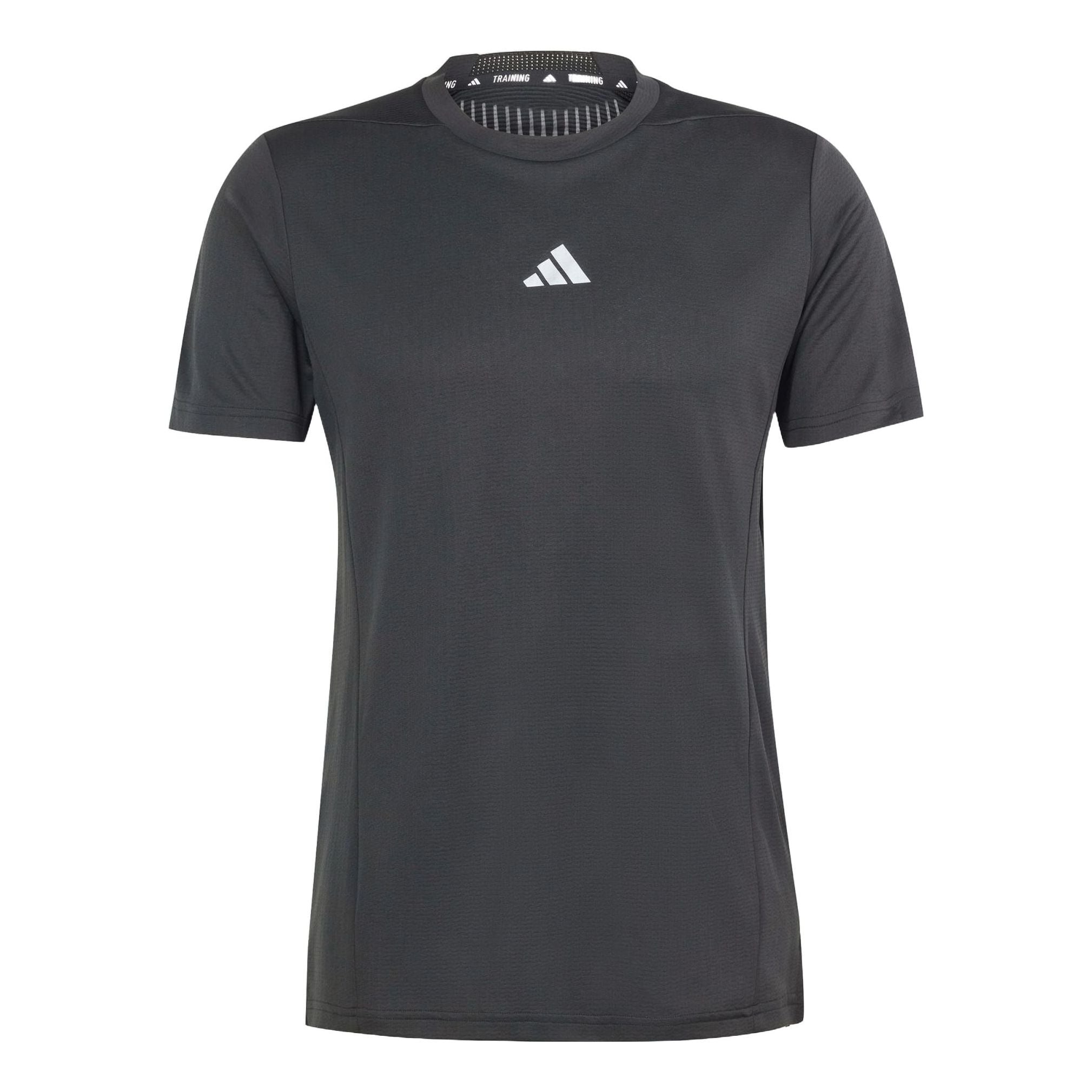 adidas Designed for Training HIIT Workout HEAT.RDY T-shirt Asia Sizing 'Black' IS3739 - 1