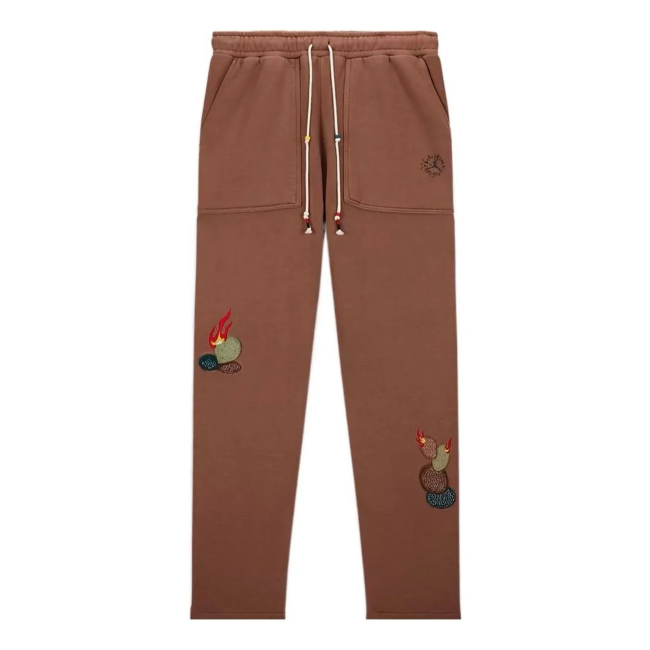 Air Jordan x Travis Scott Sweatpants 'Archaeo Brown' DO4097-256 - 1