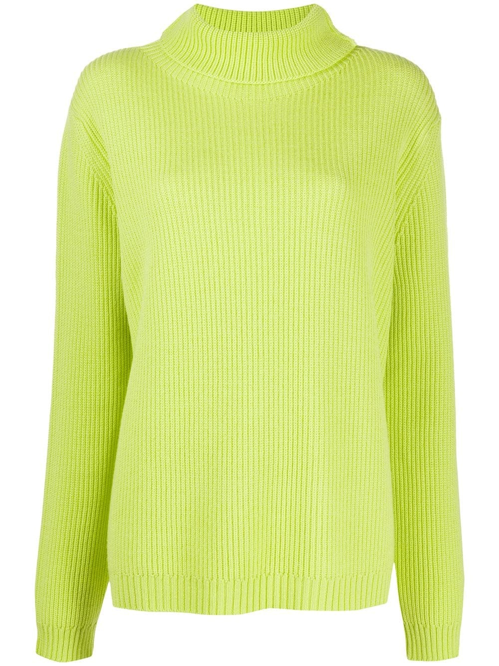 knitted roll-neck jumper - 1