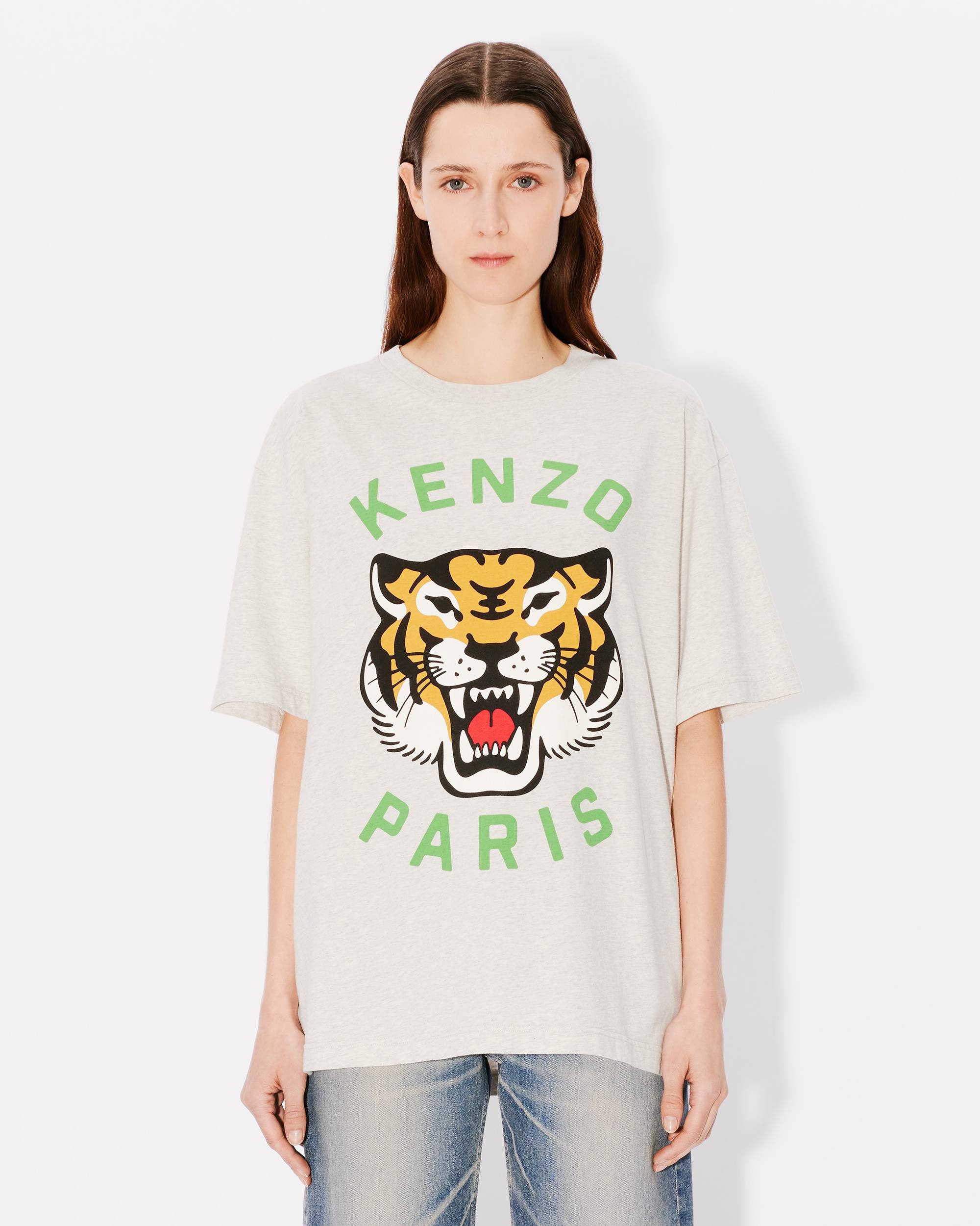 'KENZO Lucky Tiger' oversized genderless T-shirt - 3