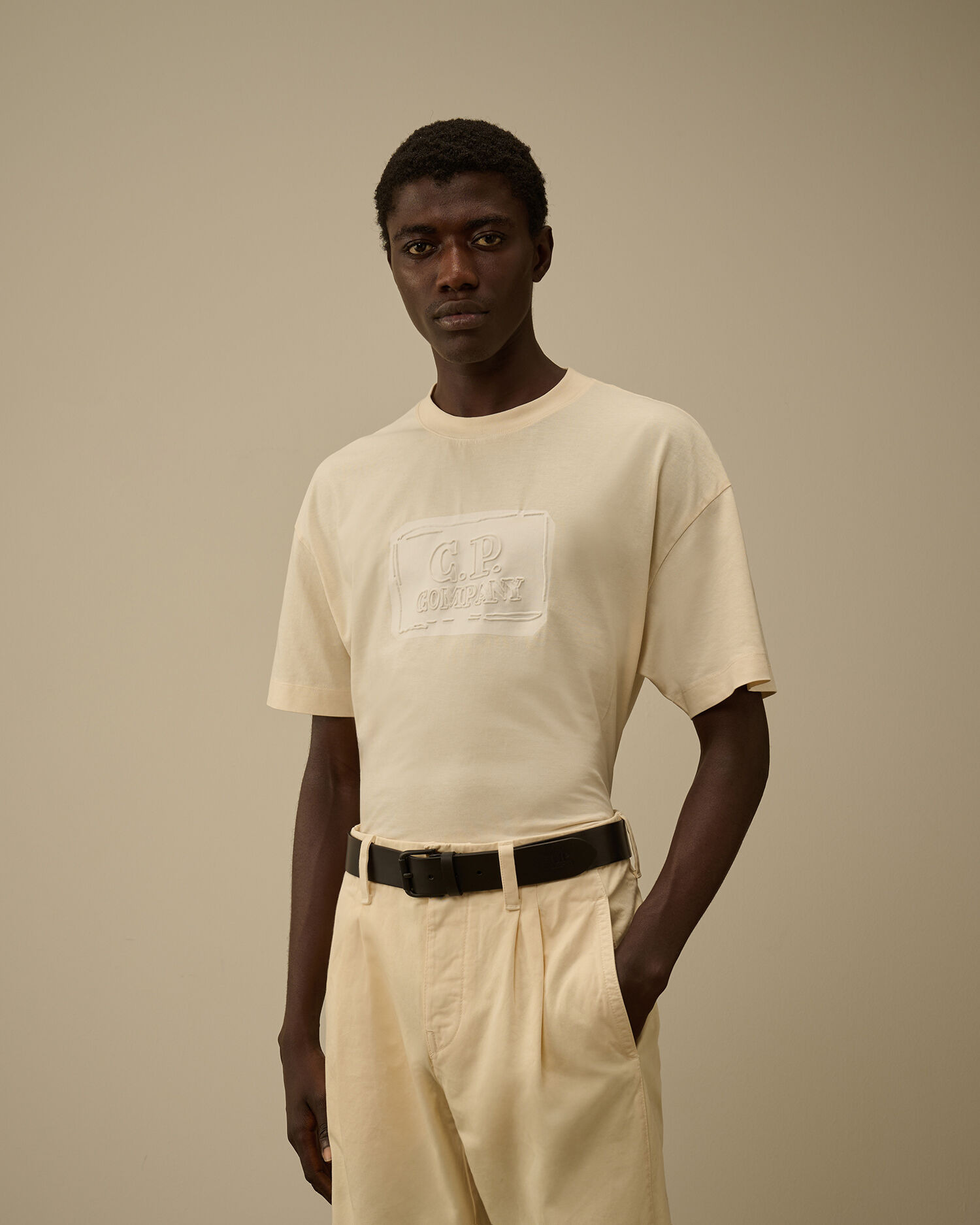 Leather Logo Belt - 4