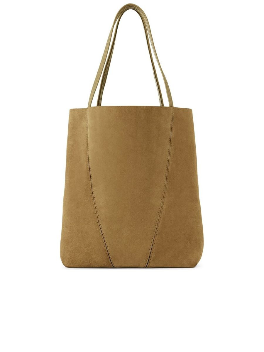 Chloe Spin Tote Bag in Suede Leather - 3
