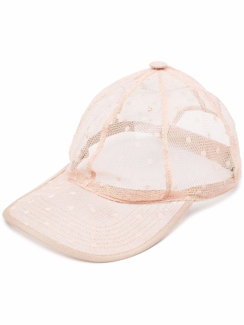 Point D'esprit mesh baseball cap - 1