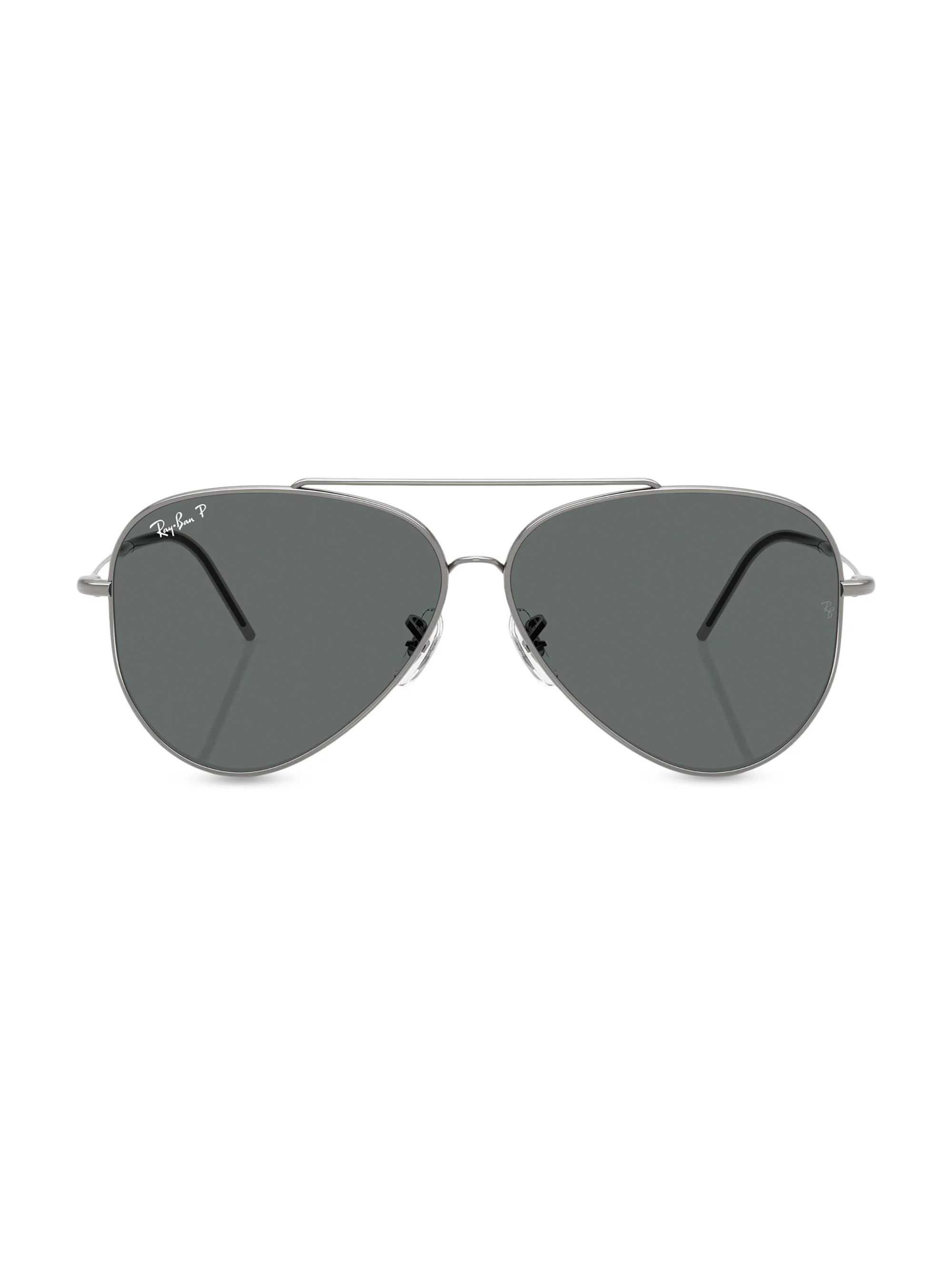 Men's RBR0101S 59MM Reverse Aviator Sunglasses - Gunmetal - 1