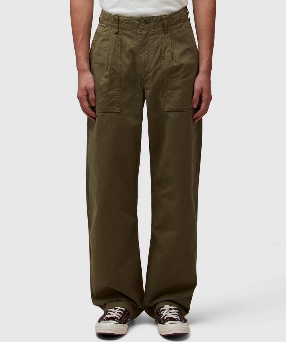 Pleated fatigue pant - 1