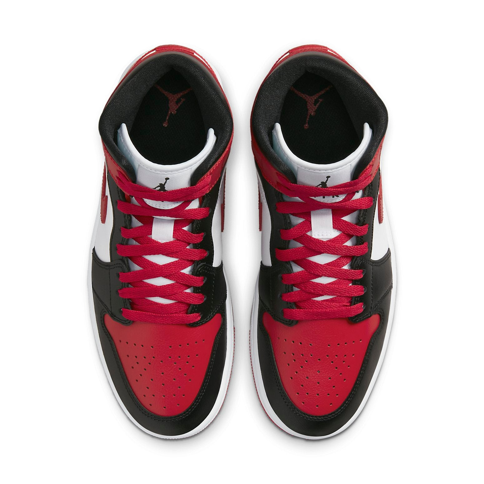 (WMNS) Air Jordan 1 Mid 'Alternate Bred Toe' BQ6472-079 - 3