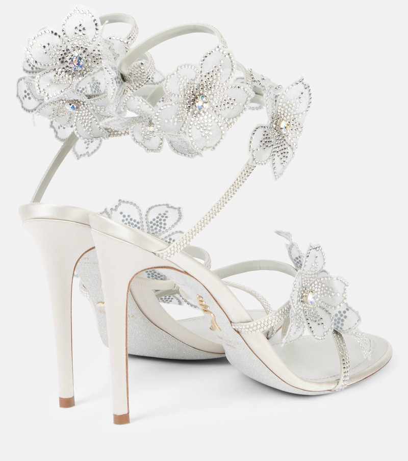 105 crystal-embellished satin sandals 2